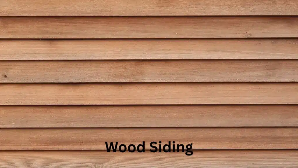 Soft washing wood siding