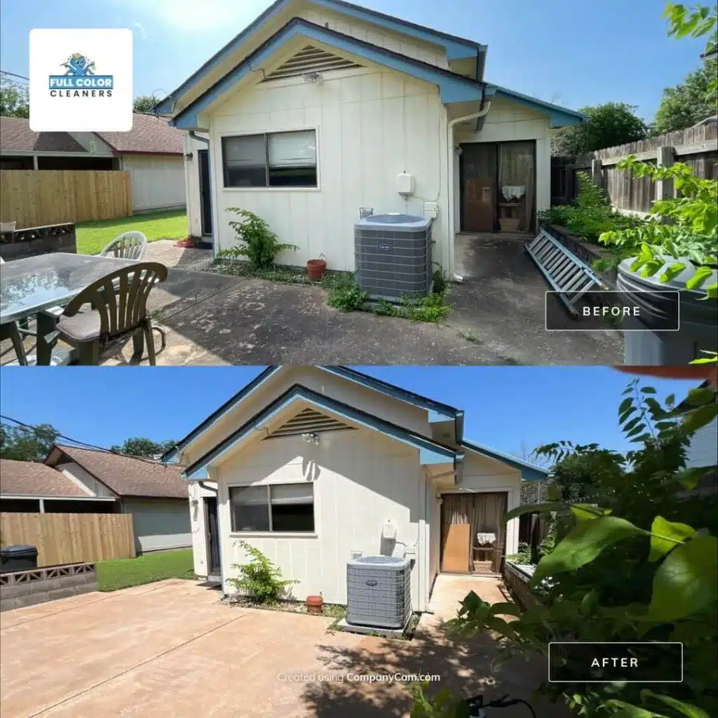 Concrete Patio Pressure Washing