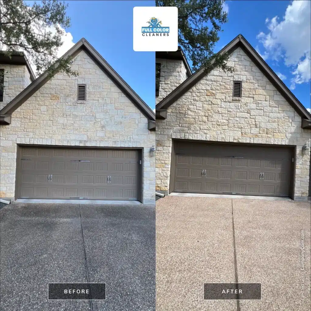 Driveway Pressure Washing