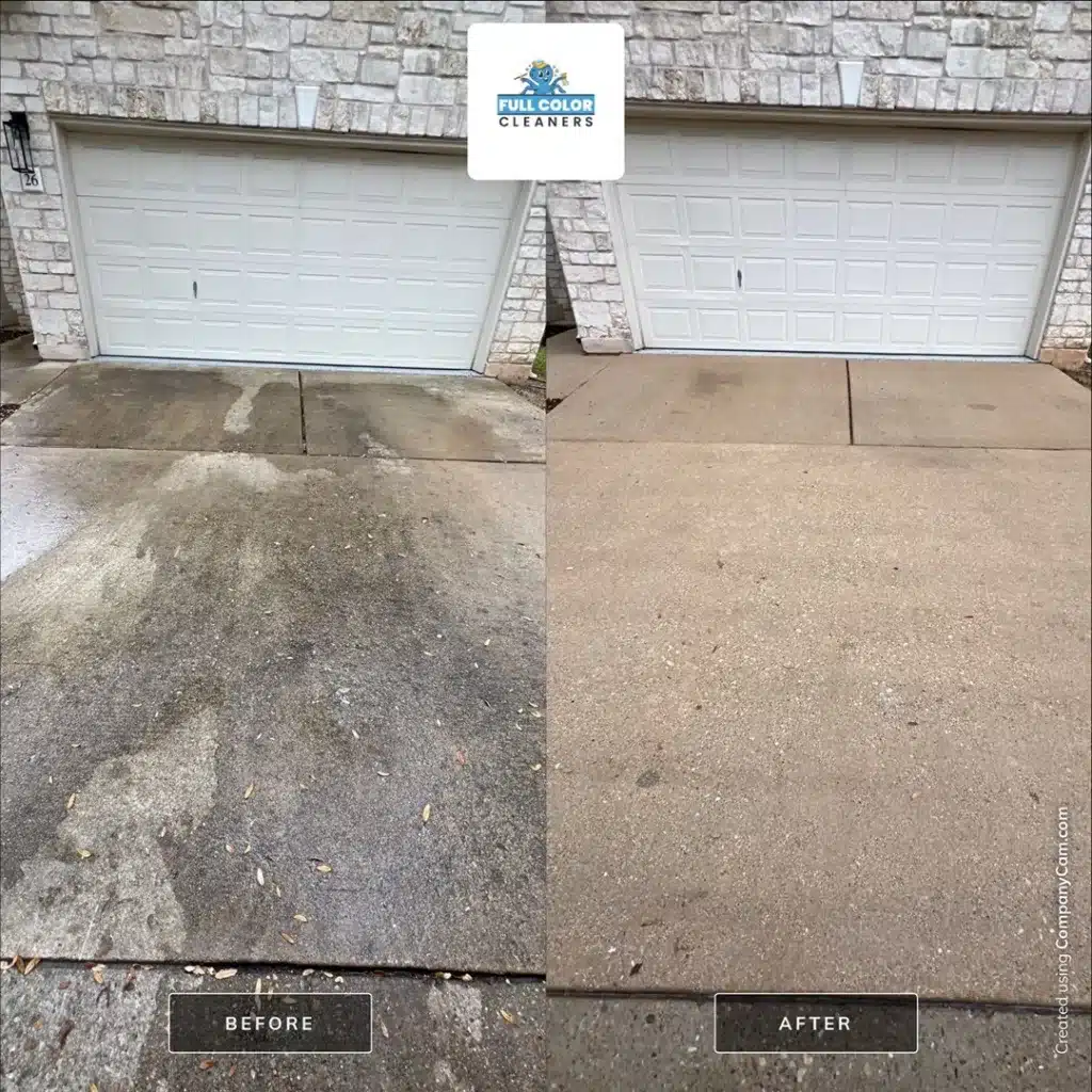 Driveway Pressure Washing