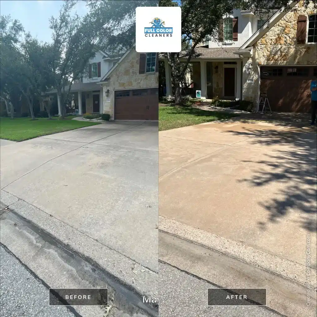 Driveway Pressure Washing