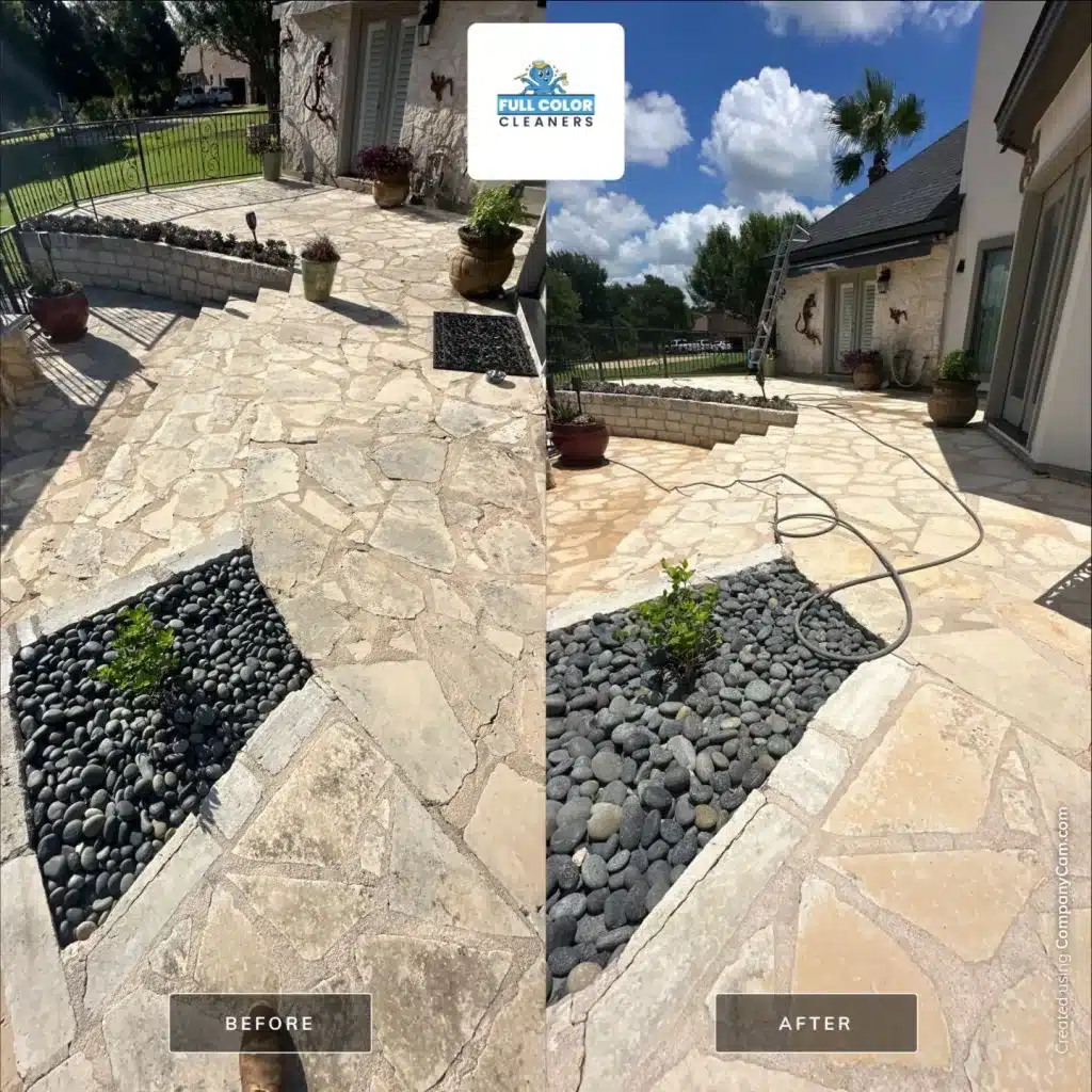 Patio Pressure Washing
